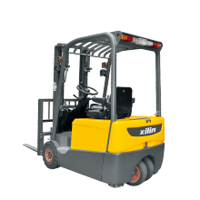 Xilin Wholesale 3 Wheel 1600kg 3527lbs Electric Power Pallet Truck Electric Forklift With Safe Battery